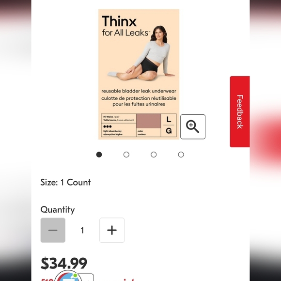 Thinx for all leaks qty 2 boxes - Picture 7 of 7